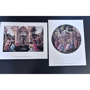 ADORATION OF THE MAGI Botticelli Nativity National Gallery of Art COLOR PRINT